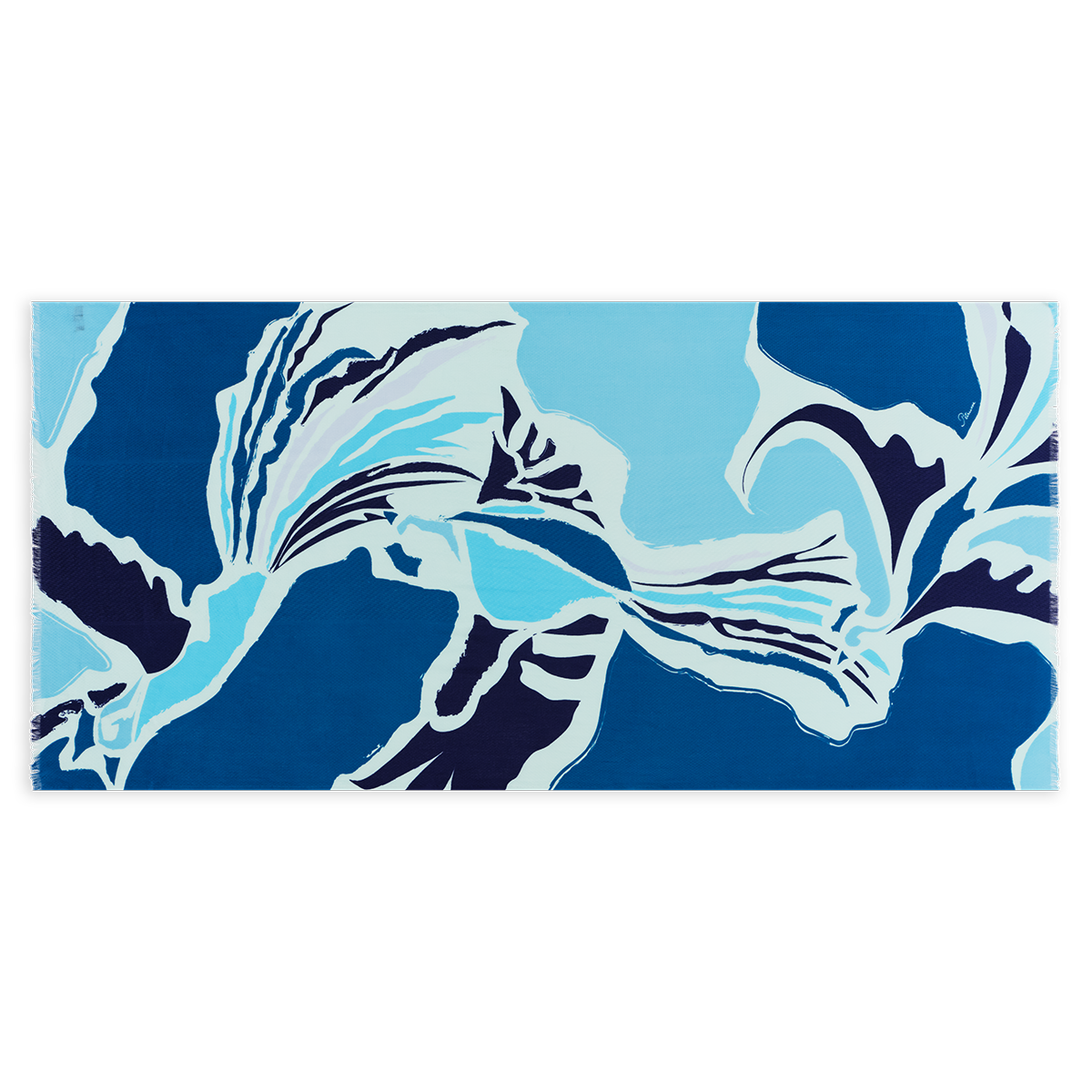 petrusse-calliope-bleu-tole-coton-bio-gaufr-par-o image 2