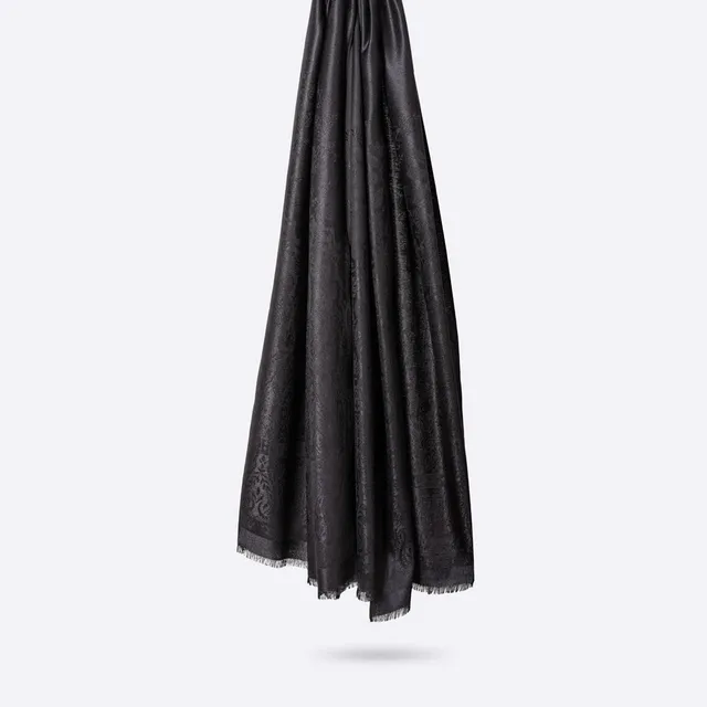 petrusse-palma-black-tole-jacquard-cachemire image 1