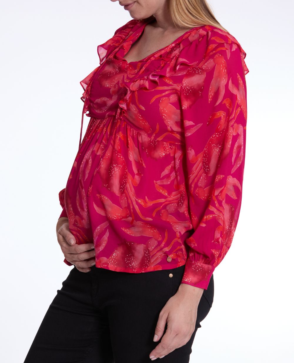 cache-c-ur-nori-blouse-grossesse-et-allaitement-multico image 1