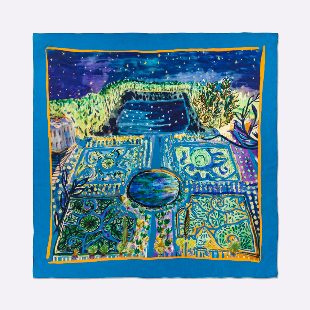 petrusse-carr-soie-105-songe-de-nuit-carr-soie-bleu image 1