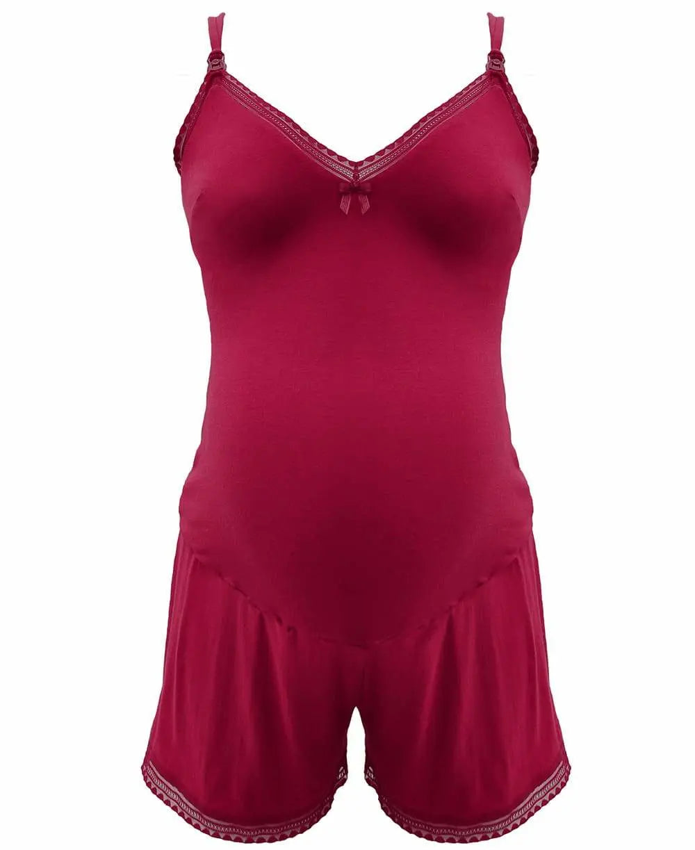 cache-c-ur-combishort-de-grossesse-milk-bordeaux image 2