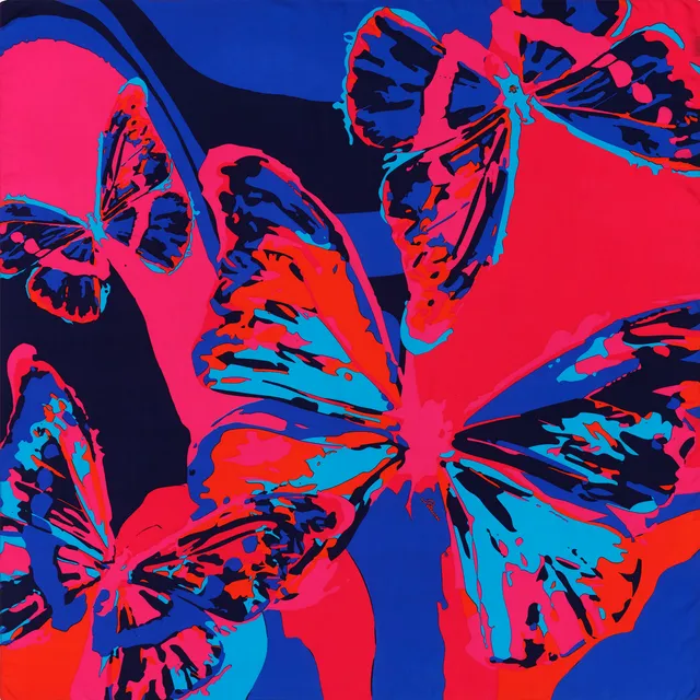 petrusse-aurora-neon-grande-tole-cupro-soie-v-g-tale-papillons image 1