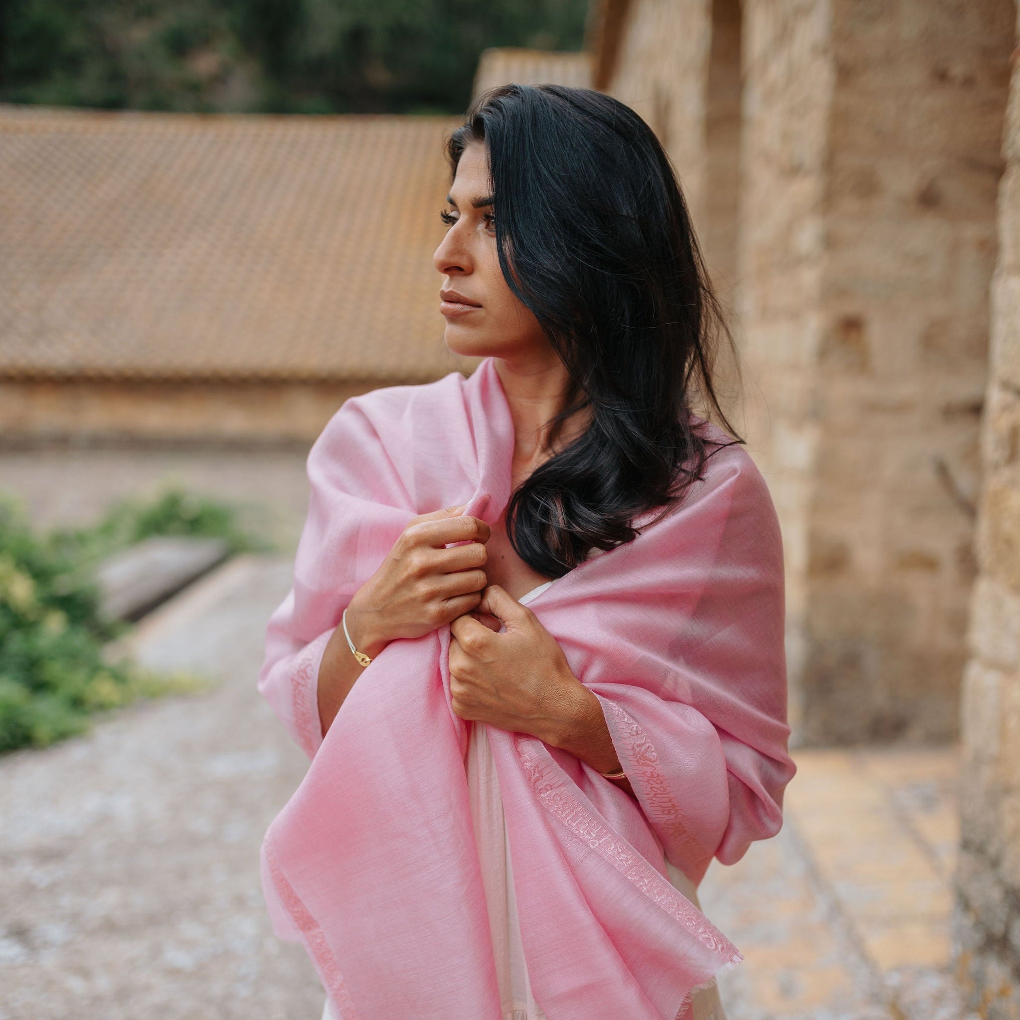 petrusse-elegie-orchid-e-tole-voile-laine-et-soie-rose image 1