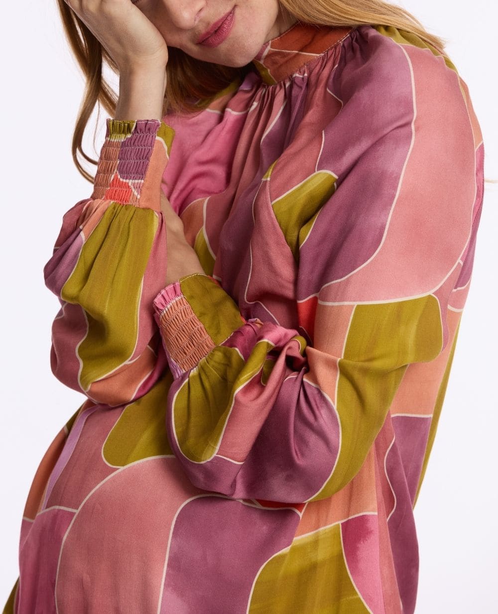cache-c-ur-gaby-chemisier-grossesse-et-allaitement-rose image 6