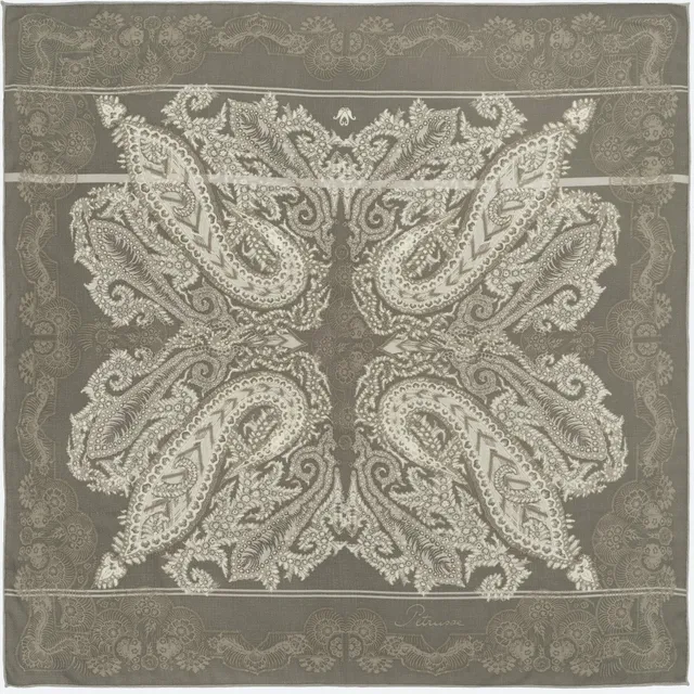 petrusse-wool-scarf-100-moon-twill-vert-de-gris-100-laine image 1
